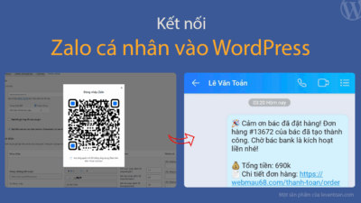 Kết nối Zalo cá nhân vào WordPress